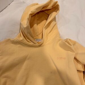 Parke butter yellow hoodie